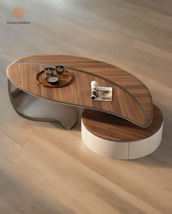 Walnut Leaf Coffee Table