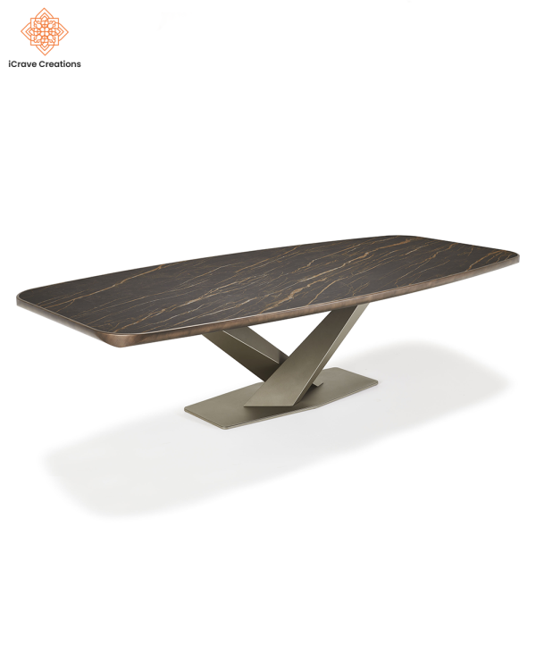 Center Table with Ceramic Table Top