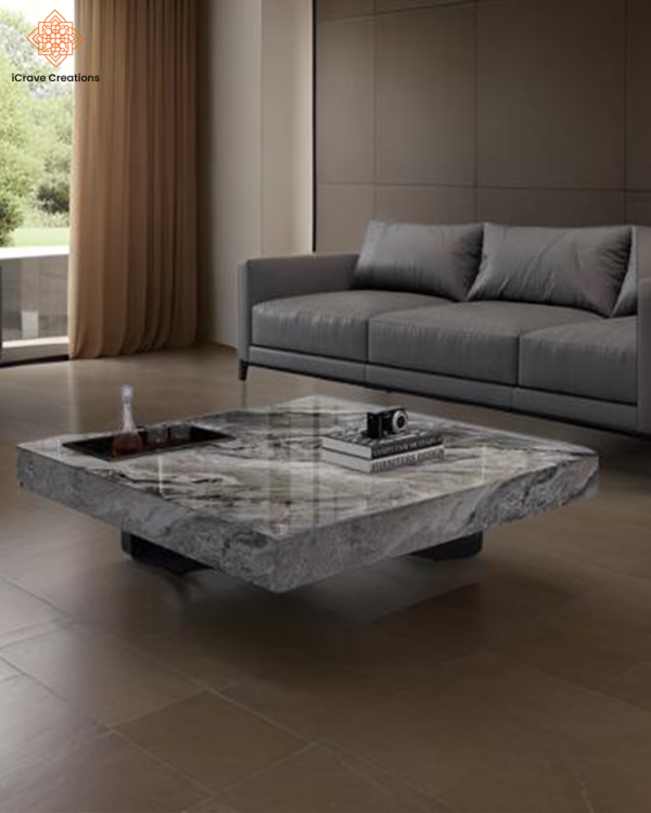 Italian Style Square Coffee Table