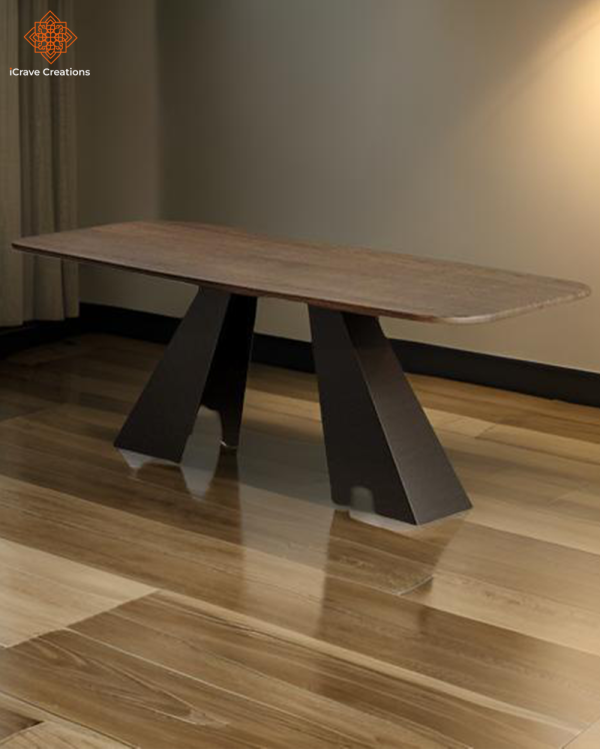 Rectangular Solid Wood  Dining Table
