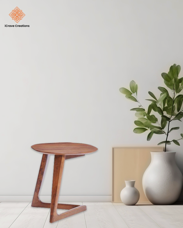 Solid Wood Side Table